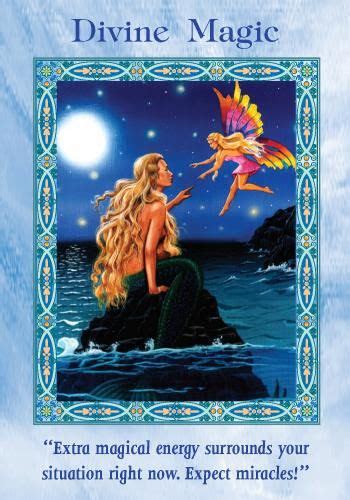 Divine water nymphs and dolphins divination deck
